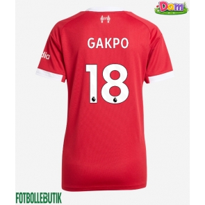 Liverpool Cody Gakpo #18 Hemmatröja Kvinnor 2025-26 Kortärmad